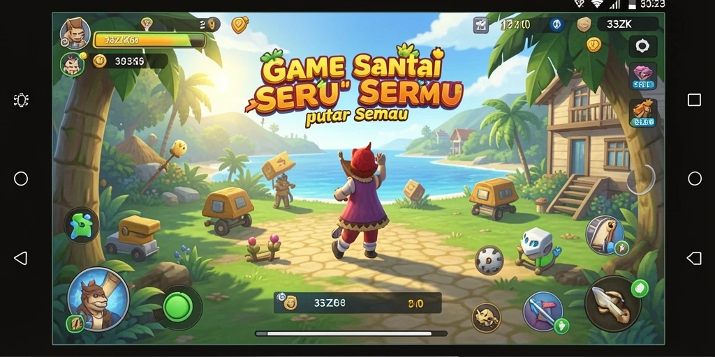 Tangkapan layar gameplay 33ZK yang seru dan menarik.