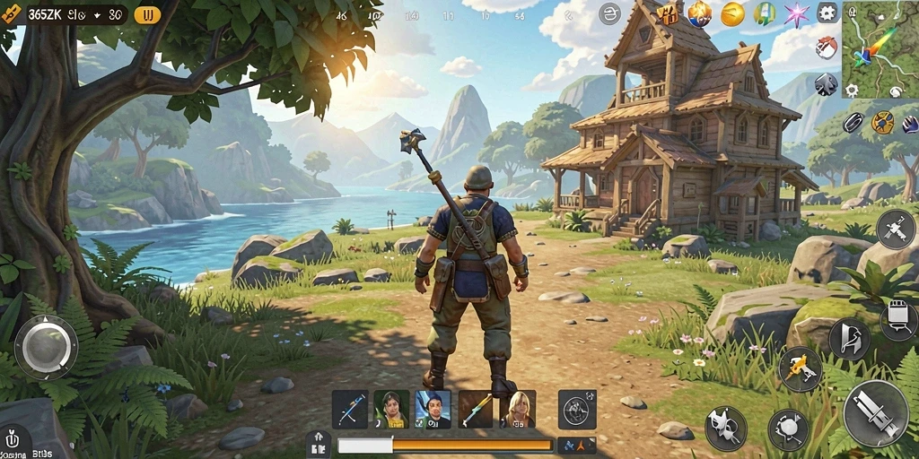 Tangkapan layar gameplay yang menampilkan petualangan seru di dunia terbuka.