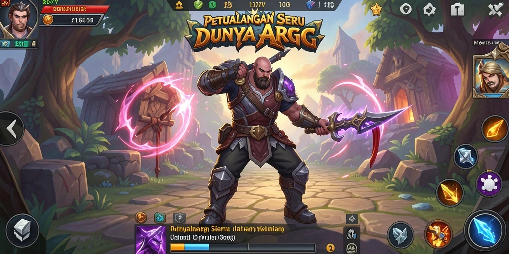 Tangkapan layar gameplay 567TV menunjukkan pertempuran seru di dunia ARPG.