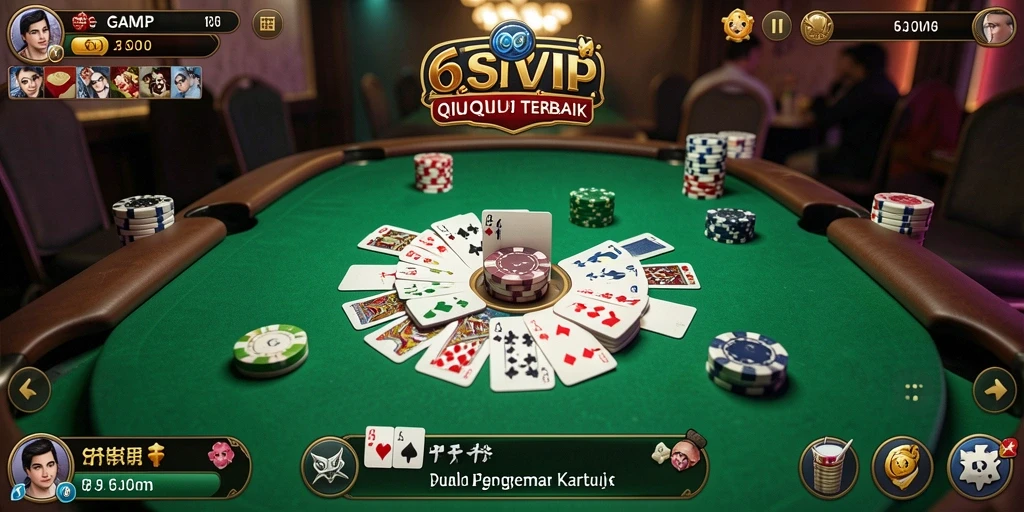 Gameplay intens dan kompetitif dalam 6SVIP QiuQiu.
