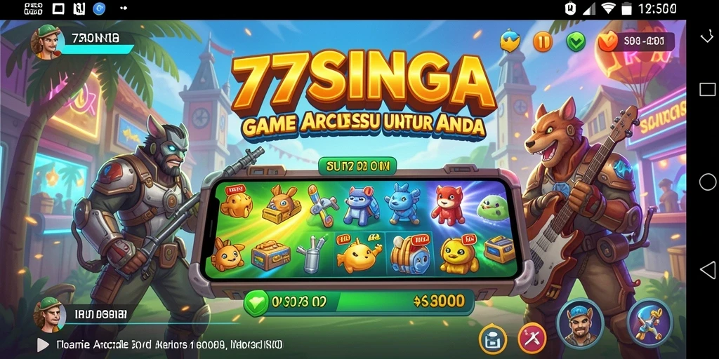 Tangkapan layar gameplay 77SINGA yang menampilkan aksi seru dan grafis menarik.