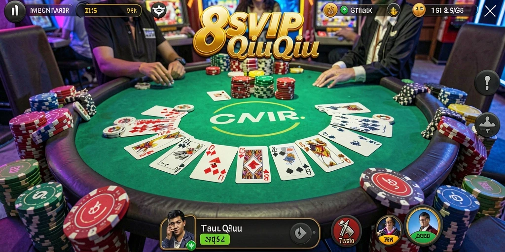 Gameplay QiuQiu yang seru dan mendebarkan di 8SVIP.