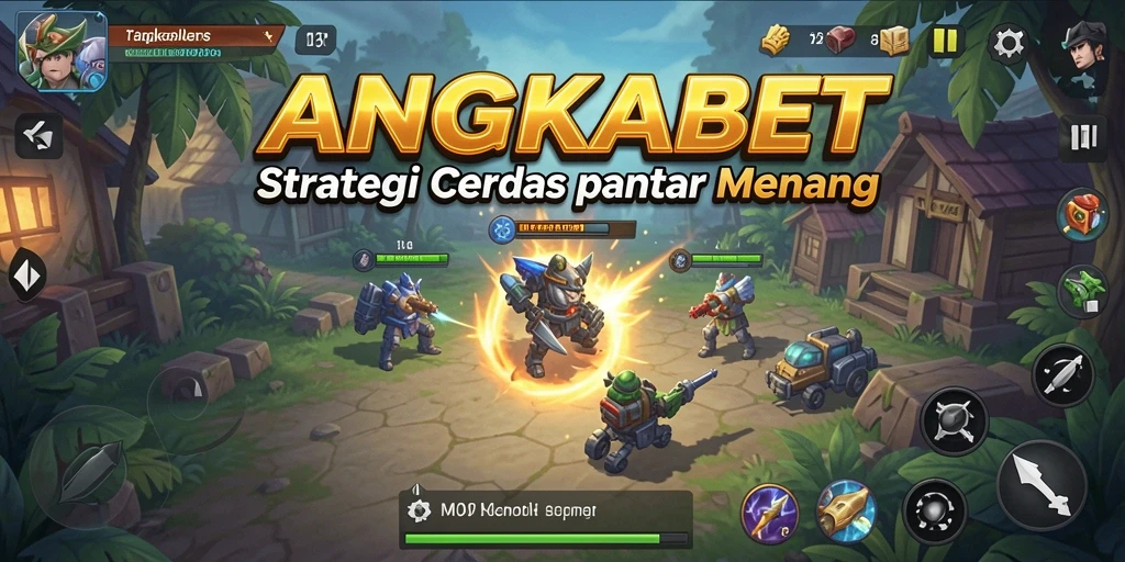 Screenshot gameplay menampilkan strategi mendebarkan di ANGKABET.