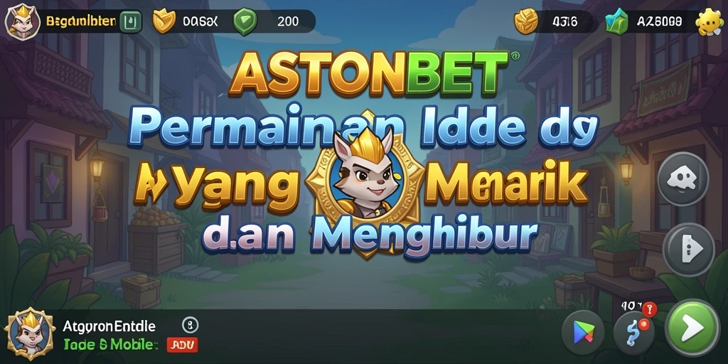 Screenshot utama yang menunjukkan gameplay seru ASTONBET.