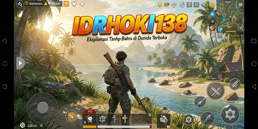 Tampilan gameplay yang menampilkan eksplorasi dalam dunia terbuka IDRHOKI138.