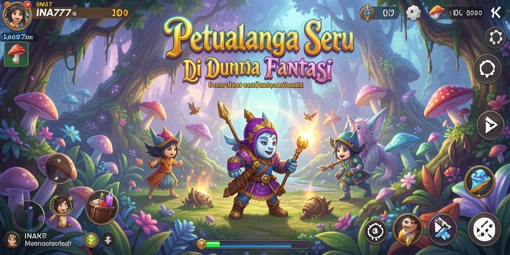 Screenshot utama INA777 menampilkan aksi petualangan yang mendebarkan.