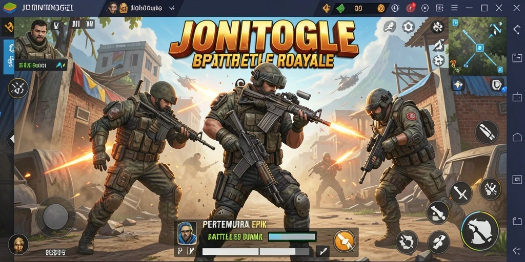 Tampilan gameplay JONITOGEL yang menegangkan dan seru.