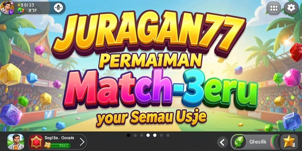 Screenshot menampilkan gameplay seru dari JURAGAN77.