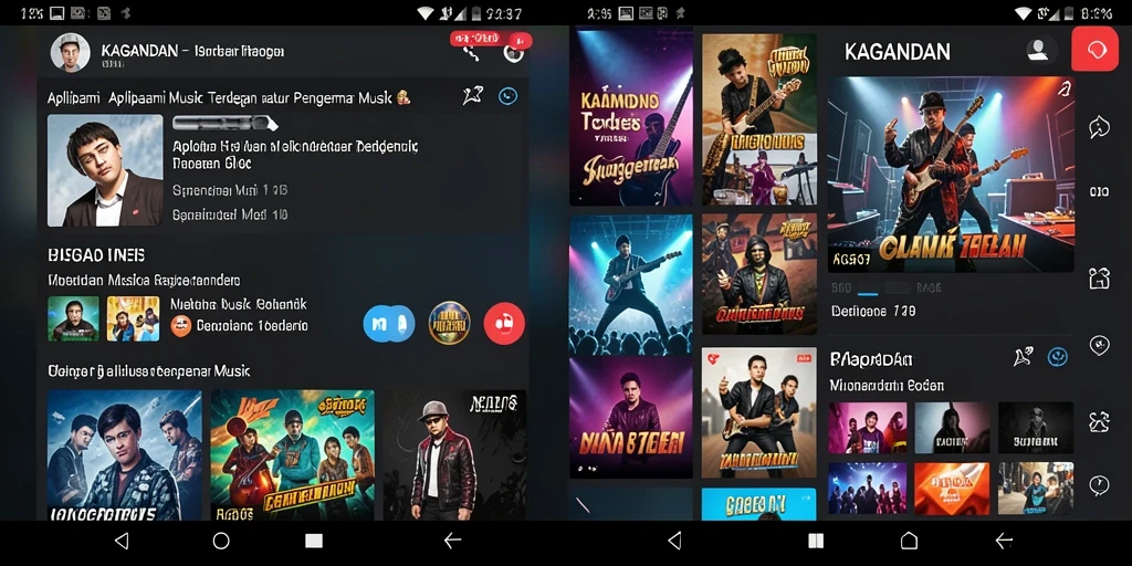 Tampilan gameplay interaktif KAGANDAN yang menarik dan menghibur.