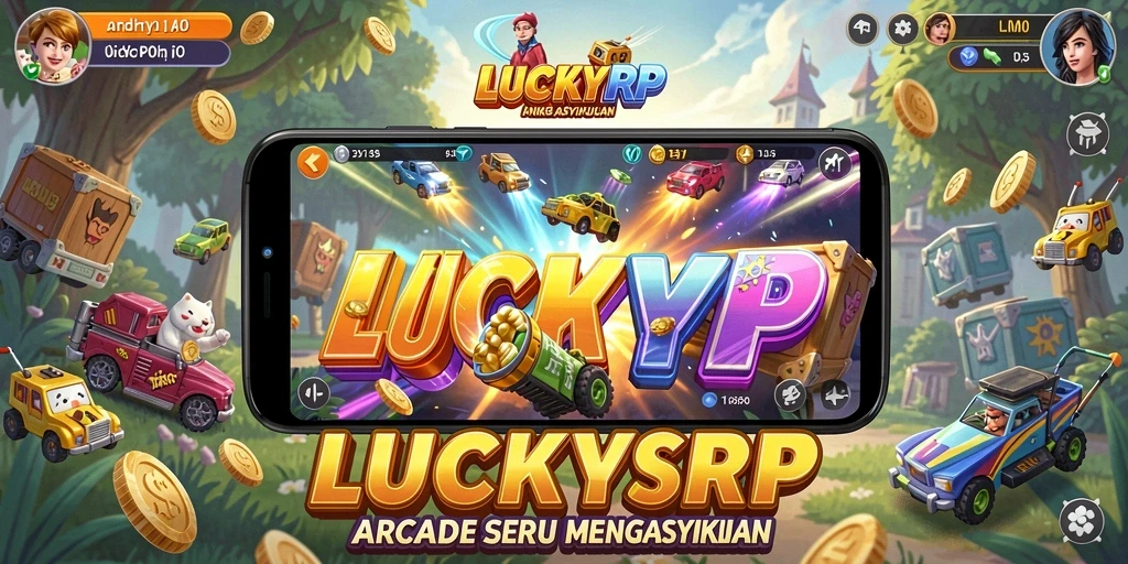 Tampilan gameplay LUCKYRP yang mendebarkan dan penuh aksi.
