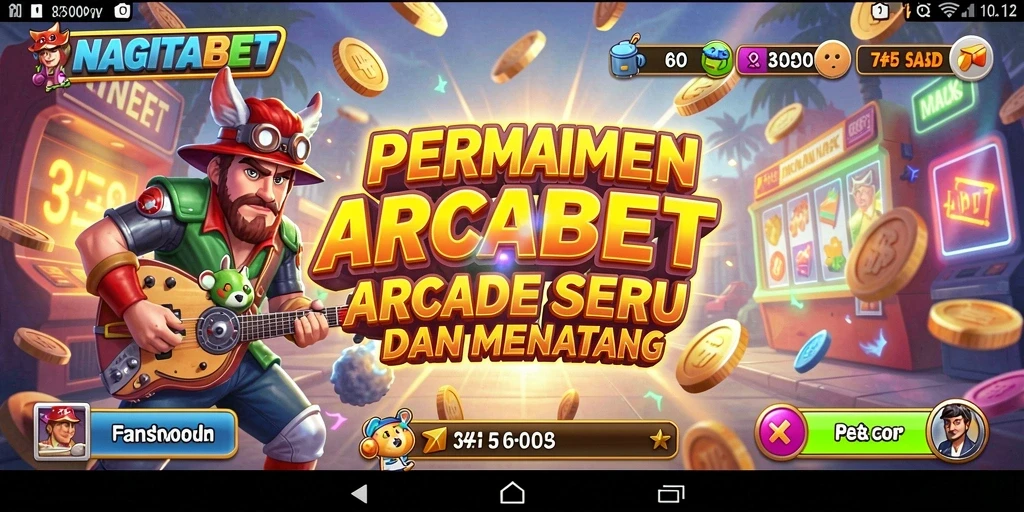 Tampilan gameplay NAGITABET yang seru dan menarik perhatian.