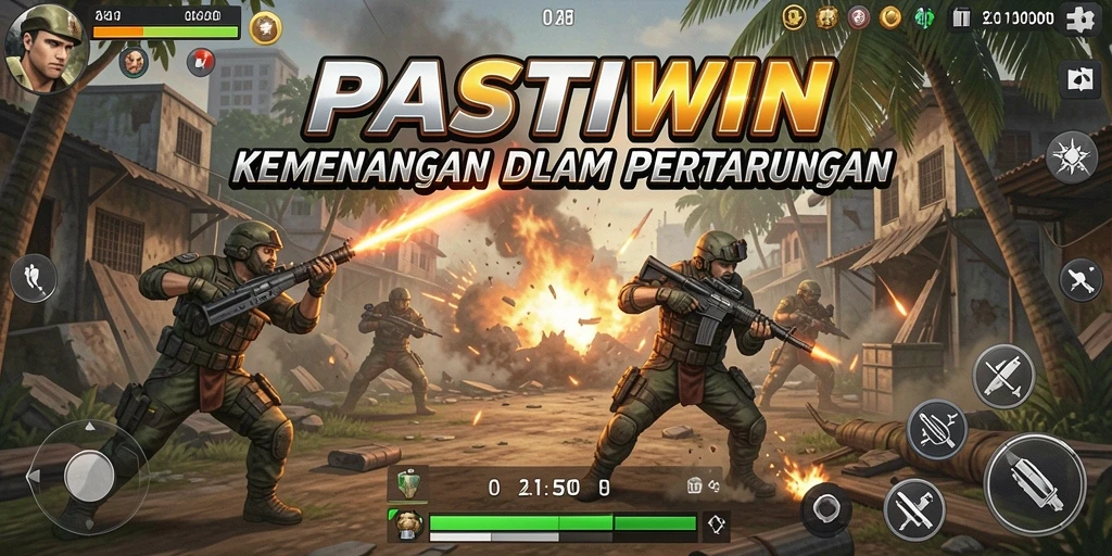 Tampilan menarik dari gameplay PASTIWIN yang penuh aksi.