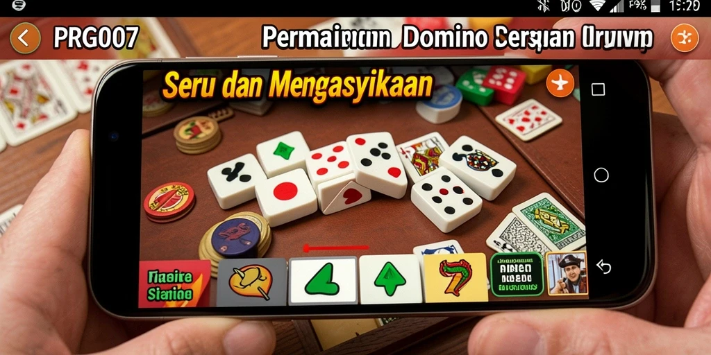 Gameplay seru dan menegangkan dalam permainan Domino.