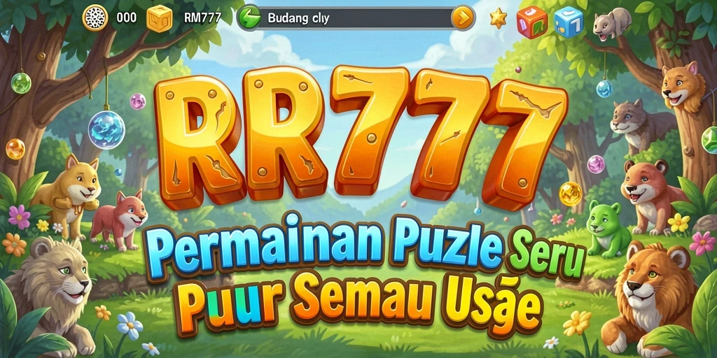 Tampilan menawan gameplay RR777 dalam menyelesaikan teka-teki.