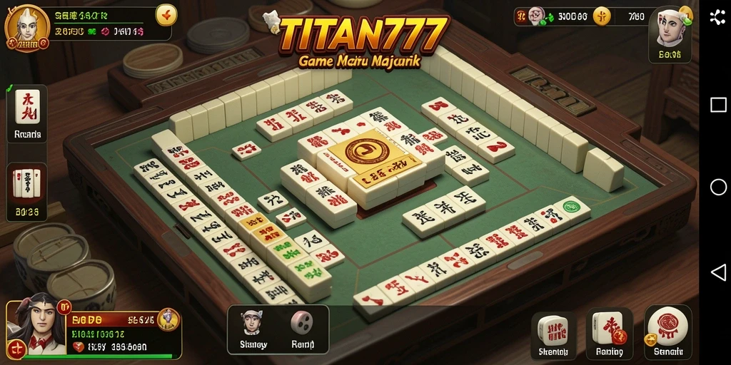 Gameplay menarik dari TITAN777 yang menampilkan mahjong dengan desain yang memikat.