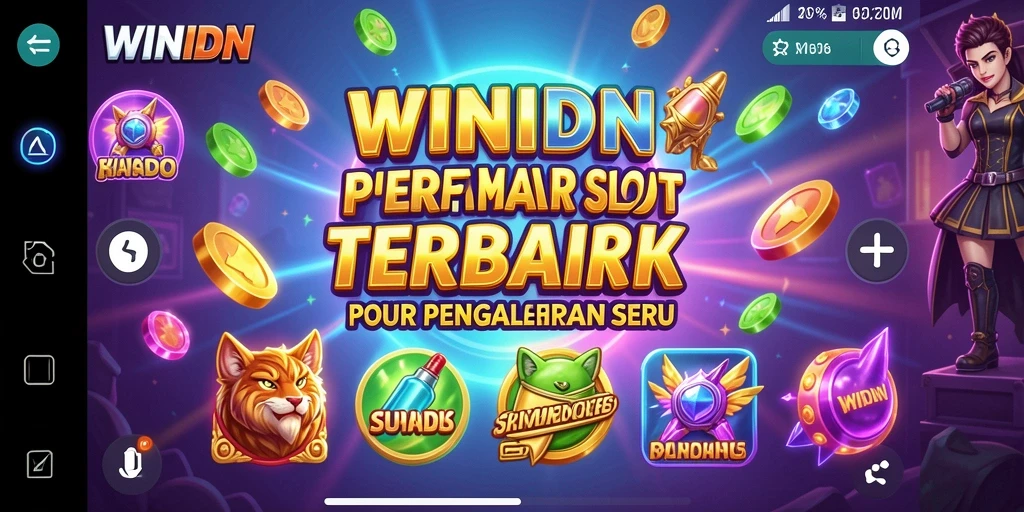 Screenshot gameplay WINIDN menampilkan keseruan permainan slot.