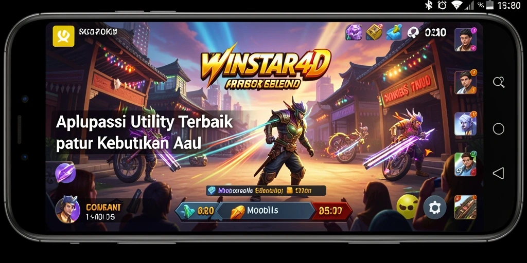 Tampilan antarmuka utama WINSTAR4D yang modern dan fungsional.